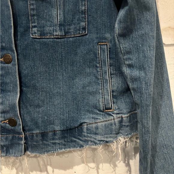 LOFT Blue Jean Jacket Classic Denim Style - Picture 5 of 11